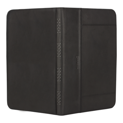 Lederen beschermings hoesje voor Apple Macbook Air 11 inch - Antic Zwart