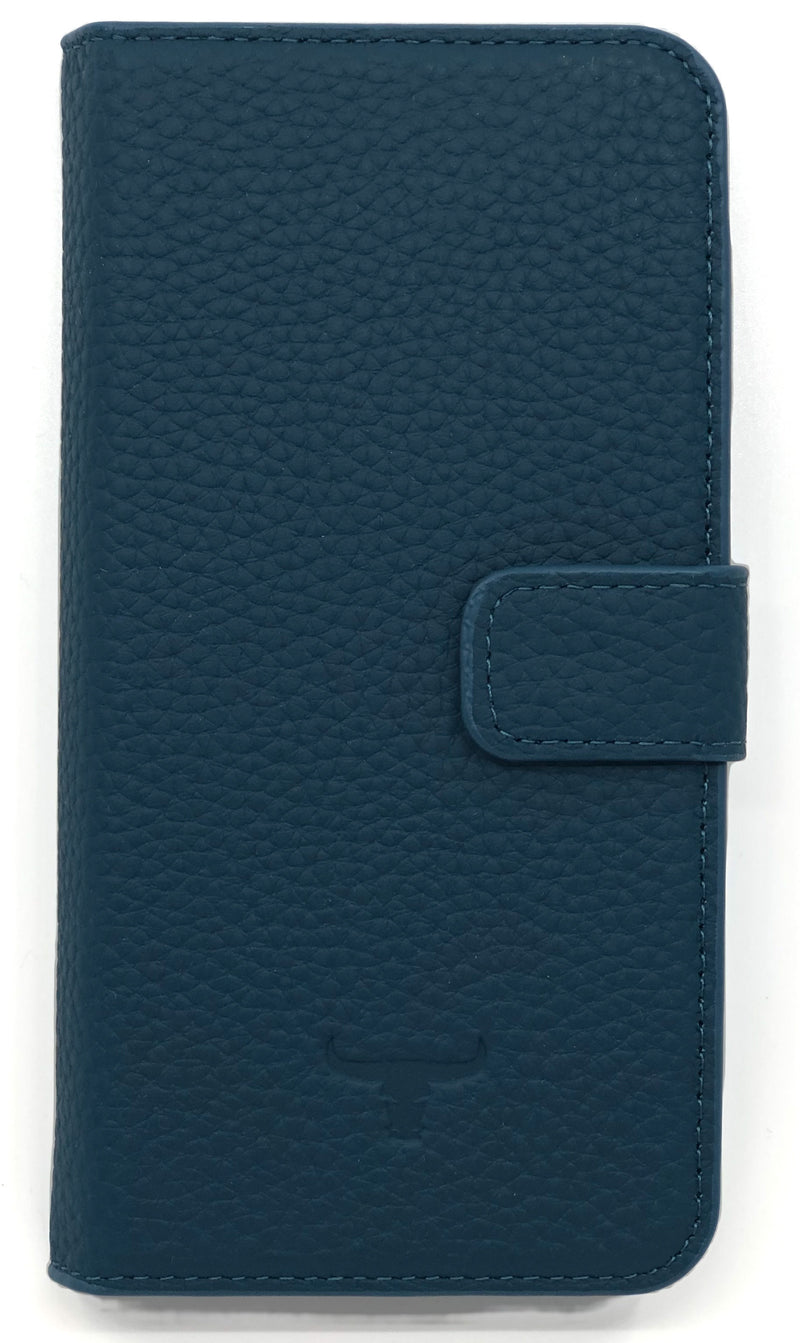 Lederen Booktype iPhone 11 Pro - Marine Blauw