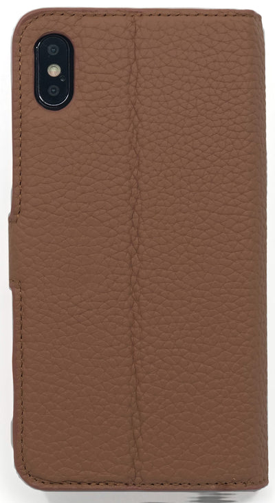 Lederen 2 in 1 Booktype iPhone X / XS - Bruin
