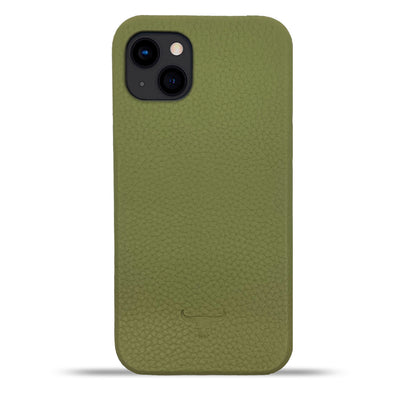 Dutchic iPhone 14 Uitneembare leren hoesje - Matcha Green