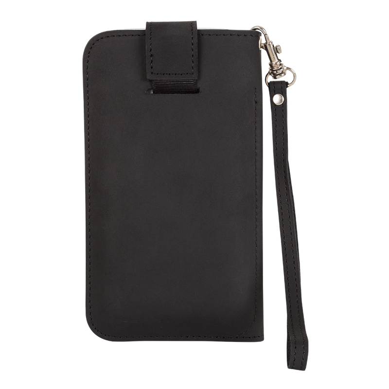 Lederen Universele Multi Flap Case | zwart