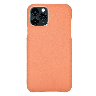 Mjora 2 in 1 Volledig Luxe Leren Booktype iPhone 11 Pro leren hoesje - Zalm Roze