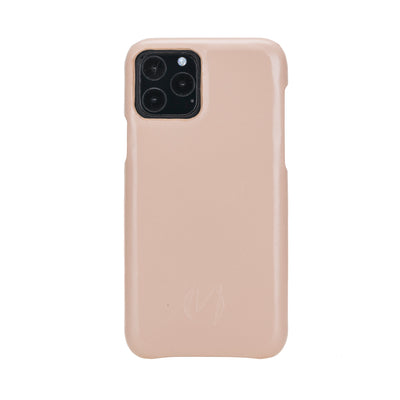 Mjora 2 in 1 Volledig Luxe Leren Booktype iPhone 11 Pro leren hoesje - Nude Roze