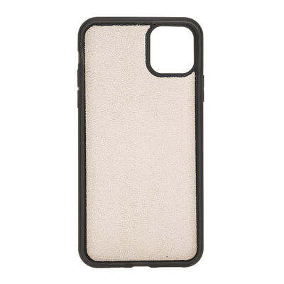 Mjora 2 in 1 Luxe Leren Booktype iPhone 11 Pro Max leren hoesje - Zalm Roze