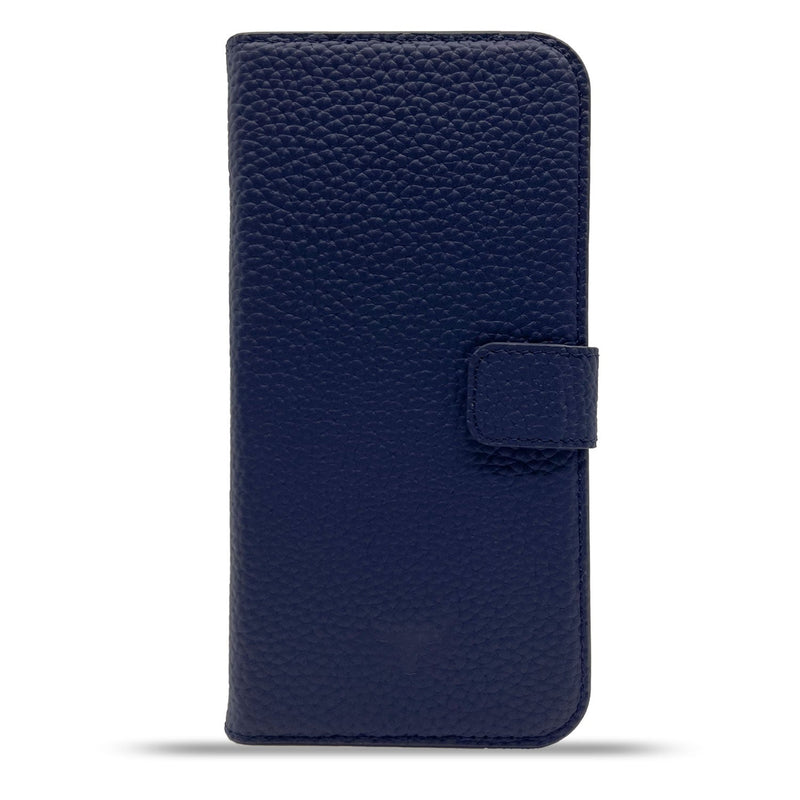 Dutchic iPhone 13 Pro MAX Uitneembare leren hoesje - Dark Blue