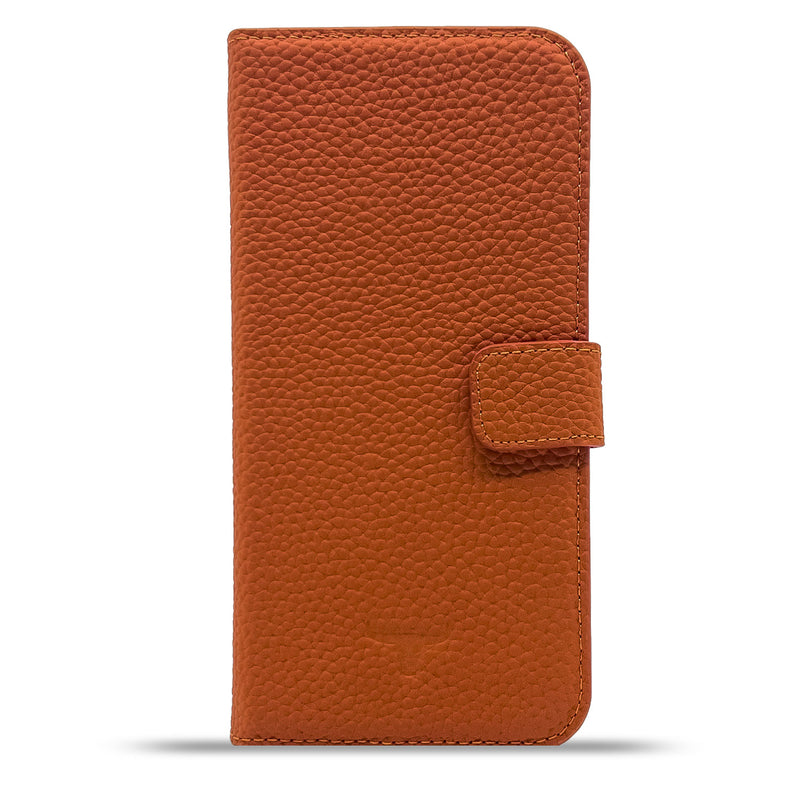 Dutchic iPhone 13 Pro MAX Uitneembare leren hoesje - Orange
